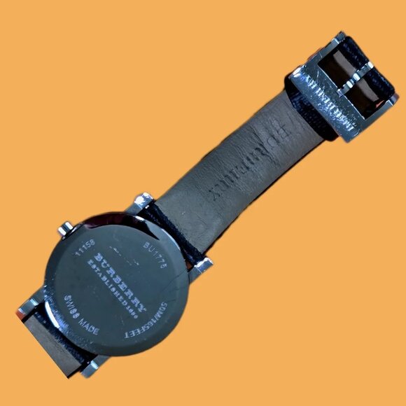 Burberry “The City” Smoked Check Brown BU1775 Watch - Picture 4 of 5